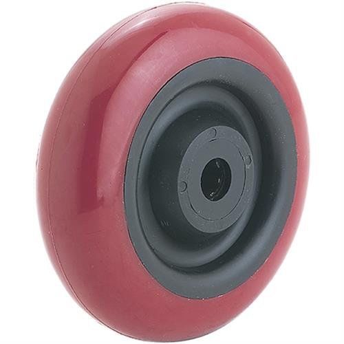 Steelex d2651 polyurethane wheel with roller bearing hub, 220-pound capacity, for sale