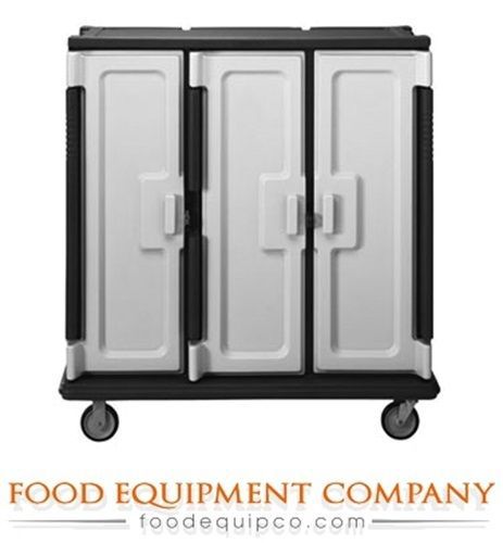 Cambro MDC1411T60401 Meal Delivery Cart tall profile 3 doors 3 compartments...