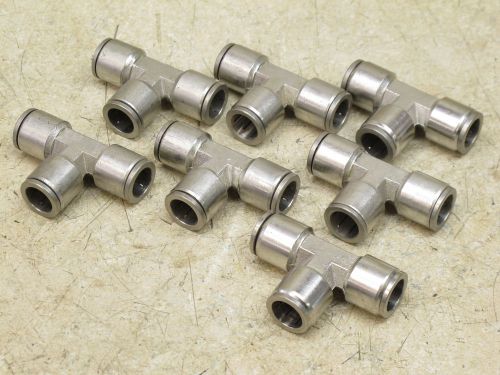 7 pcs., stainless steel, 1/2&#034; tube union tee for sale