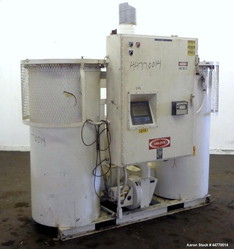 Used- Una-Dyn Dehumidifier Dryer, Model DHD-20. Dual desiccant beds, 660 process