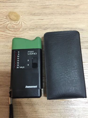 Lignomat Mini Ligno 6% to 20% wood moisture meter. Great USED condition.