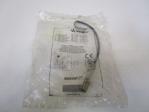 WENGLOR INDUCTIVE PROXIMITY SWITCH IB04VBI135 *NEW IN BAG*