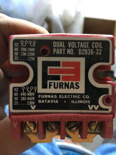 Furnas Dual Voltage Coil Lot Of 7 #d2936-32