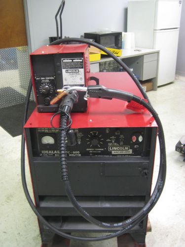 Lincoln Idealarc DC-600 &amp; LN-7 Multi-Process MIG Welder