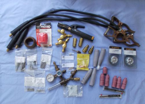 Assorted Pieces Of Welding Equipment.
