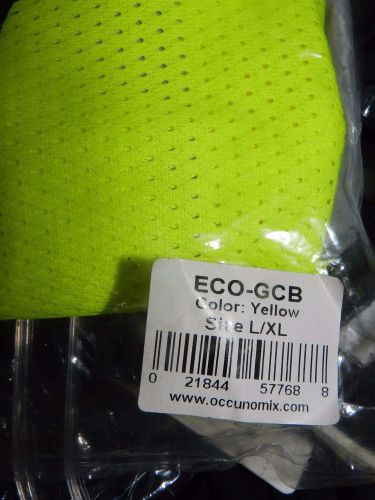 OCCULUX ECO YELLOW SAFETY VEST L/XL