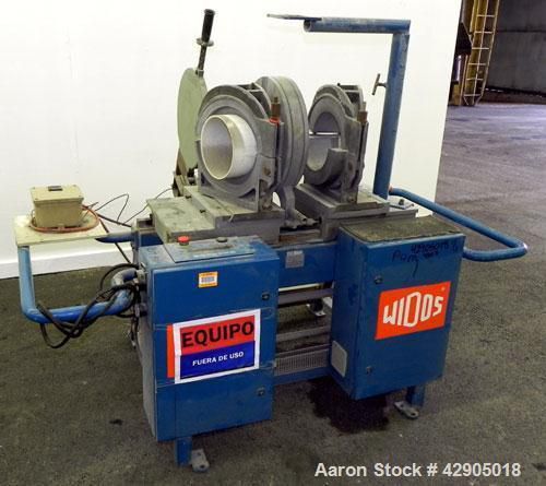 Used- Widos Plastic Pipe Welding Machine, Model 4002 CNC. Approximate capacity 9