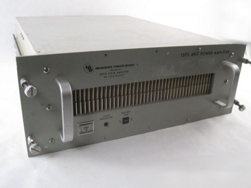 Microwave power devices inc pa1575-31 3517 1575 mhz power amplifier fault for sale