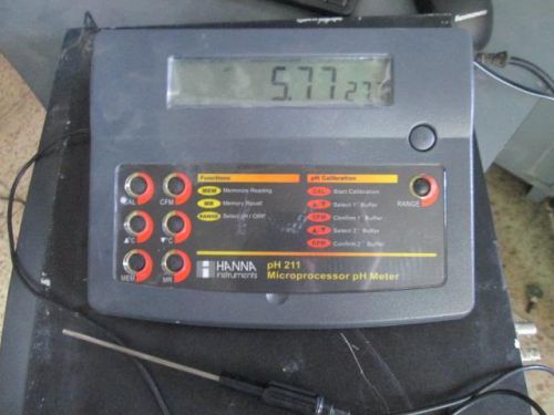 Hanna Instruments pH 211 Microprocessor pH Meter