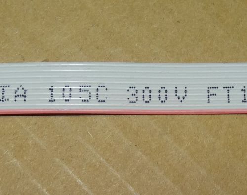 2 ft. ribbon cable 9-conductor grey. by 3m part number 80610804504 for sale