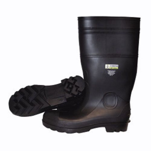 PB2213 Black PVC Boots-Steel Toe SIZE 13