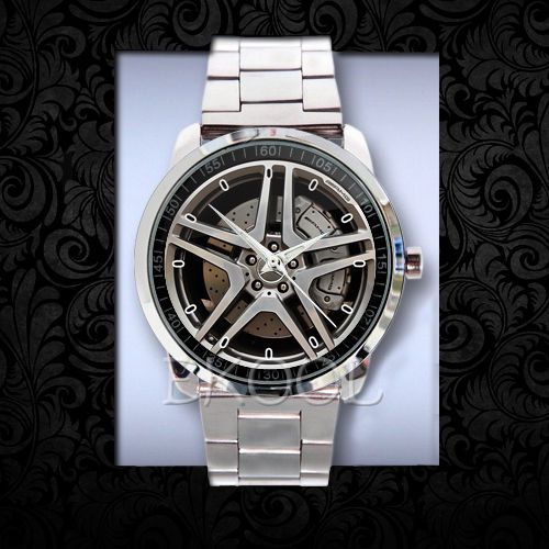 New Merc Benz Cl63 E GLA C CLS S Class Amg Car Racing Wheels Sport Metal Watch