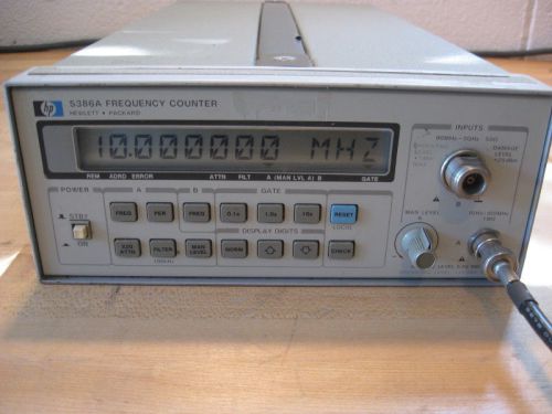 Hewlett-Packard Model 5386A Frequency Counter