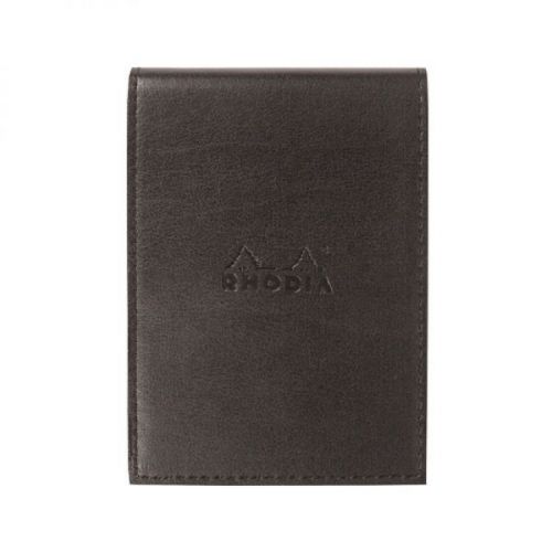 Rhodia pad holder black 3.5 x 4.5 graph notepad for sale