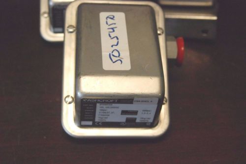 Ashcroft, 100 PSI Pressure Switch, GPSN4KV25, NEW