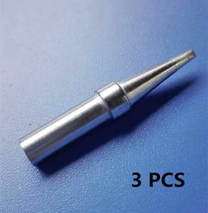 3pcs replacement weller 1/16 eta long conical soldering iron tip wes51 pes51 for sale