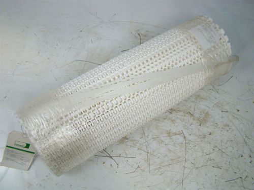 Habasit conveyor belt 23.9&#034; x 10&#039; radius flush grid polypropylers white is610 for sale