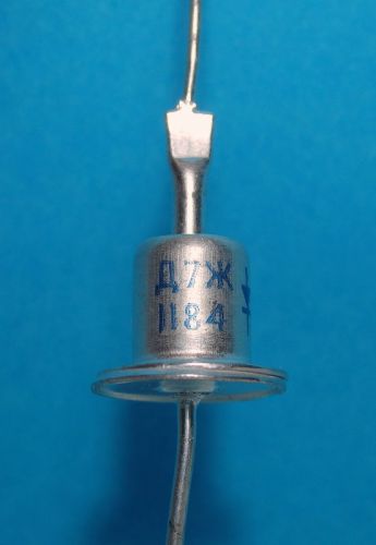 4 PCS D7J/ Д7Ж/ USSR GERMANIUM ALLOY RECTIFIER DIODE 400V 300mA FOR AUDIO
