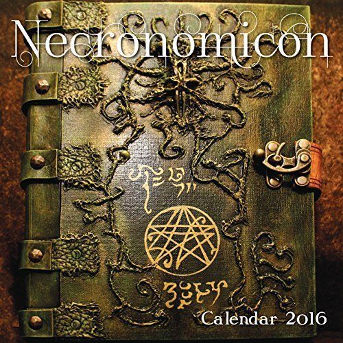 Necronomicon wall calendar 2016 art calendar brand new for sale