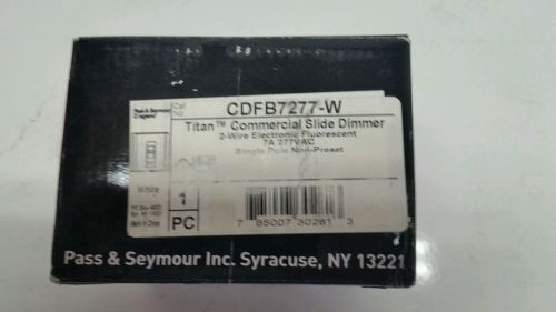 277V Flours cent Slide Dimmer