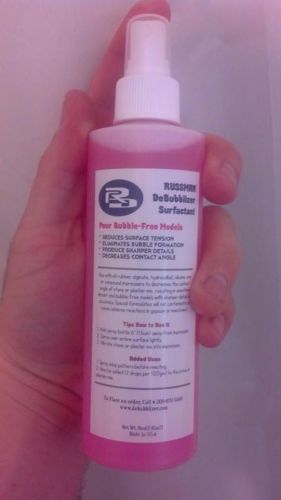 DeBubblizer-Surfactant, 8oz(236ml) spray Bottle Made in USA