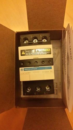 NEW Schneider Electric Telemecanique LS1D30 Class CC Fuse Holder 30A 600VAC 3Phs