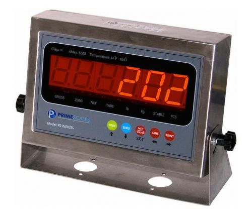 Scale indicator /readout stainless steel / led / large display, ntep, new for sale