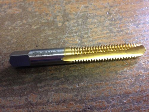 M10x1.5 d6 high speed steel 3 flute tin coated spiral point plug tap for sale