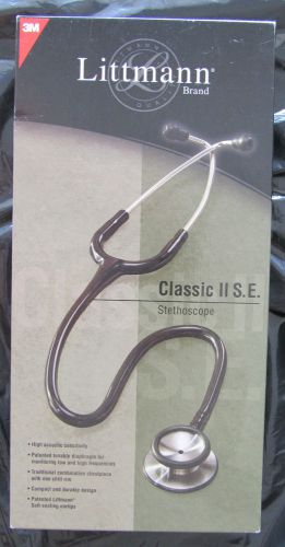 3M Littmann Classic II S.E. Stethoscope 2201 Black - NEW