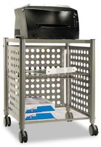 Vertiflex mobile deskside machine stand, 21 x 17 x 27 inches, matte gray for sale