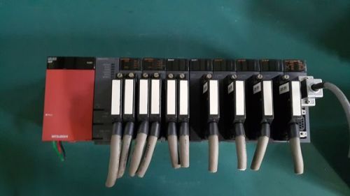 MITSUBISHI MELSEC PLC Q02HCPU Q38B Q62P QD75D4 QX42 QX41 QY41P QJ71C24N-R2