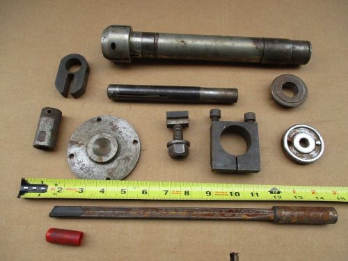 milling machine mill parts/ pieces  LOTTT!!! tools, holders, bars, cutters