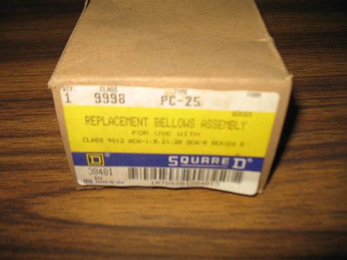 SQUARE D 9998 PC-25 REPLACEMENT BELLOWS ASSY FOR 9012 PRESSURE SWITCHES