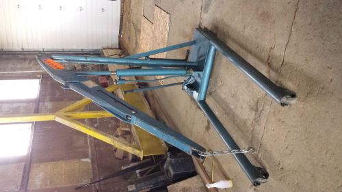RUGER HP18 2000 lb floor crane hoist material handling