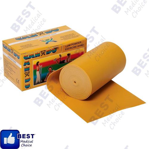 EXERCISE BAND 6 YARDS, XXX-HEAVY RESISTANCE, GOLD