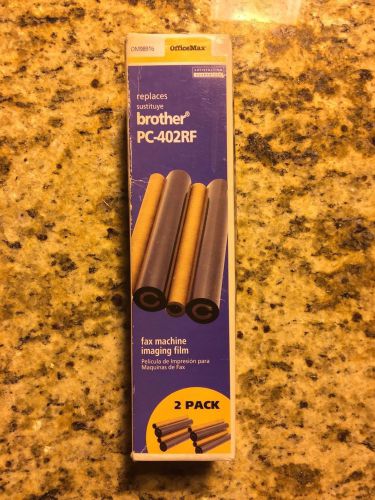 2x PC402RF Brother PC501 Fax Refills PC501 PC-501 PC401 PC402RF PC502 FAX575 560