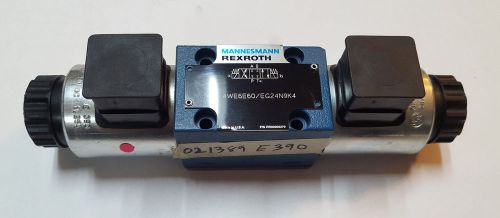 NEW! MANESMANN  Rexroth Solenoid  4WE6E60/EG24N9K4  4WE6E60   RR00009279