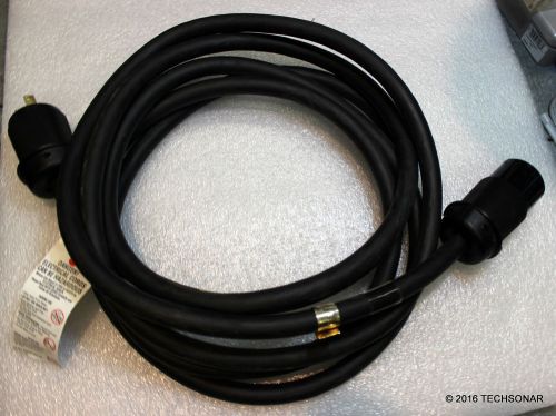 HUBBELL HBL2623EBK + HBL2621EBK  w/ 16ft 30A TESTED Cable- Price for lot of 2