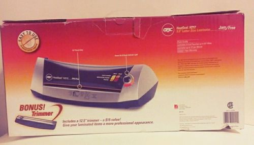 New!! GBC HeatSeal  H212 9.5&#034; Letter Size Laminator Jam Free