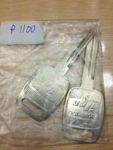 [2 Keys] ilco Saturn Blank Keys P1100 B76