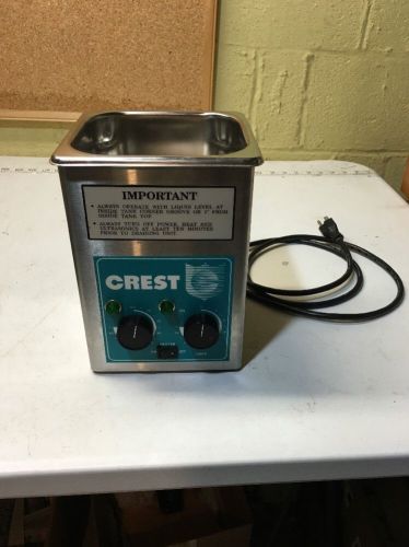 Crest tru-sweep ultrasonic cleaner - model # 175ht heated ultrasonic cleaner for sale