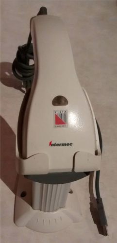 Intermec ScanPlus 1800VT Handheld Laser Barcode Scanner with USB Cable &amp; Stand