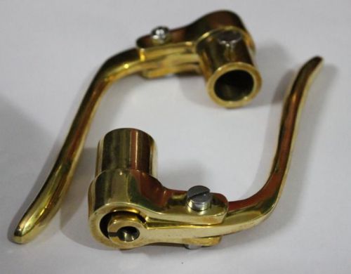 Inverted lever short 3 inch lever for 1&#034; handle cafe racer custom motor cycle for sale