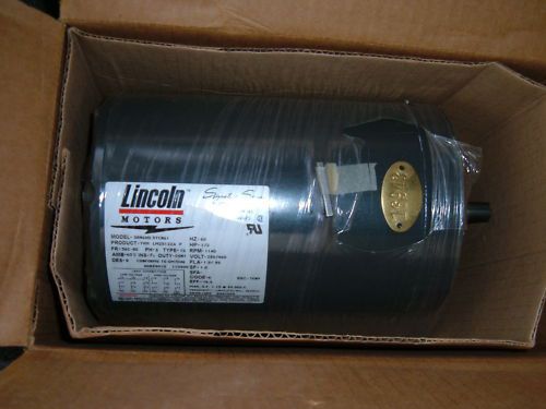 LINCOLN PRODUCT# 7VM LM25122A 1/2 HP, 1140 RPM ( NEW )
