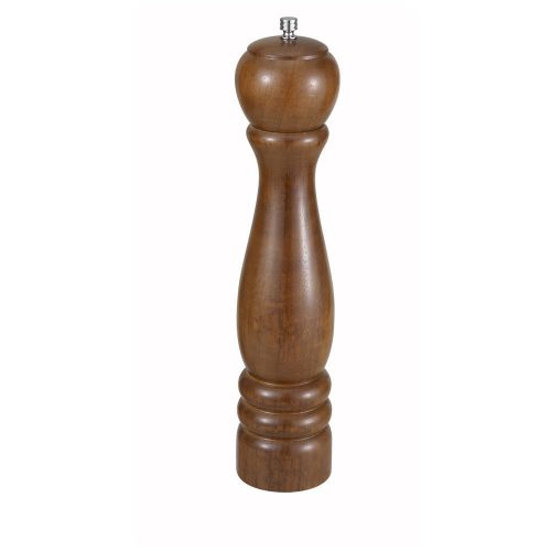 Winco wpm-12, 12-inch wood pepper mill for sale