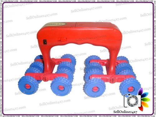Brand new acupressure roller massager full body16 wheels vibrator therapy for sale