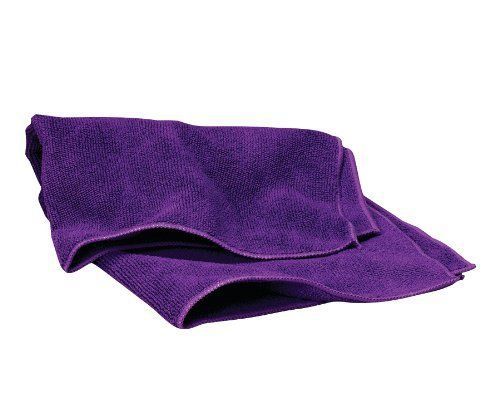 Waxie LFK550W Polyester Microfiber Terry Cloth, 16&#034; Length x 16&#034; Width, Purple
