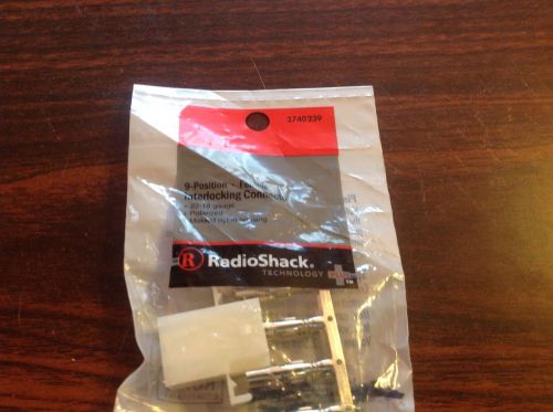 RadioShack 9 Position Female Interlocking Connector 274-0239 - L@@K