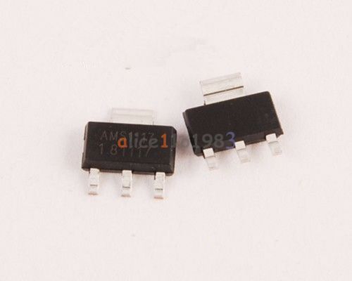 20Pcs NEW  AMS1117-1.8 AMS1117 LM1117 1.8V 1A SOT-223 Voltage Regulator