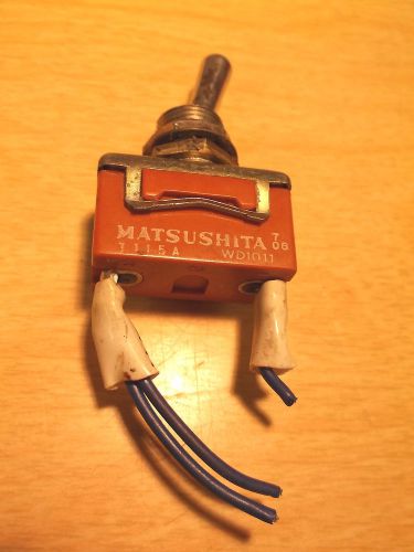 USED MATSUSHITA TOGGLE SWITCH T115A WD1011 FREE SHIPPING